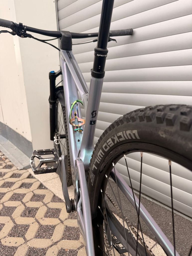 Used Scott Spark 920 TR 2024 2024 Mountainbike, Light Gray, 29 — image 5 of 8