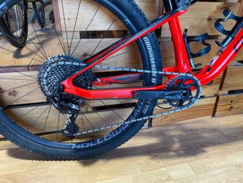 Used Cannondale Scalpel-Si Carbon 3 2019 2019 Mountainbike, Rojo — image 3 of 11