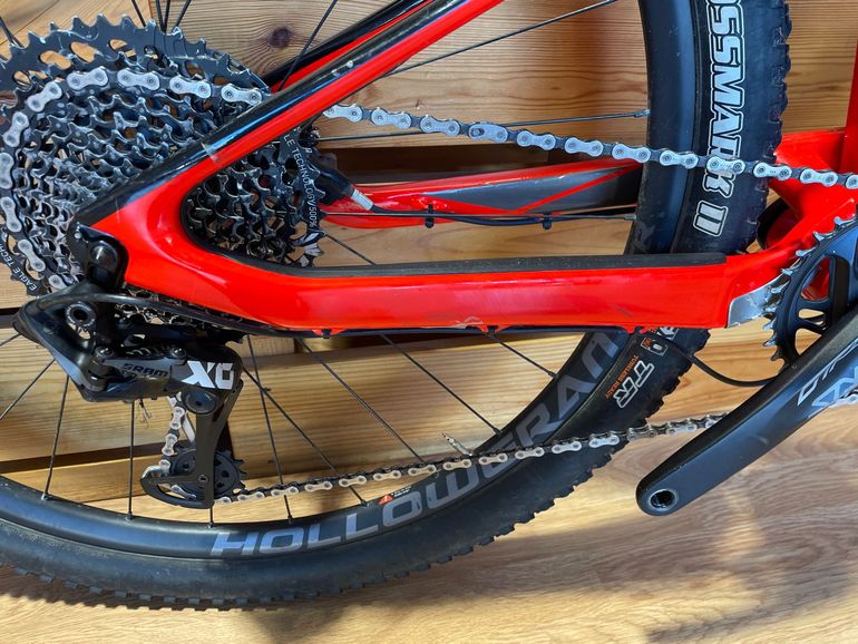 Used Cannondale Scalpel-Si Carbon 3 2019 2019 Mountainbike, Rojo — image 4 of 11