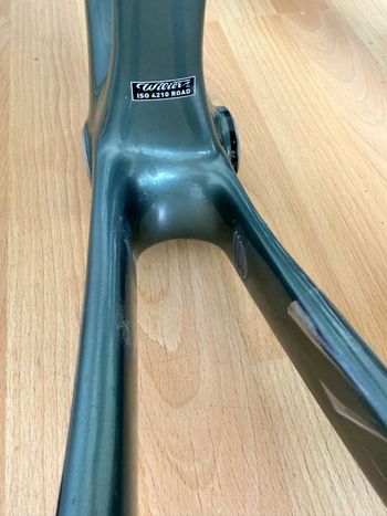 Used Wilier RAVE SLR 2023 Frameset 2023 Road & Gravel, Green — image 7 of 10
