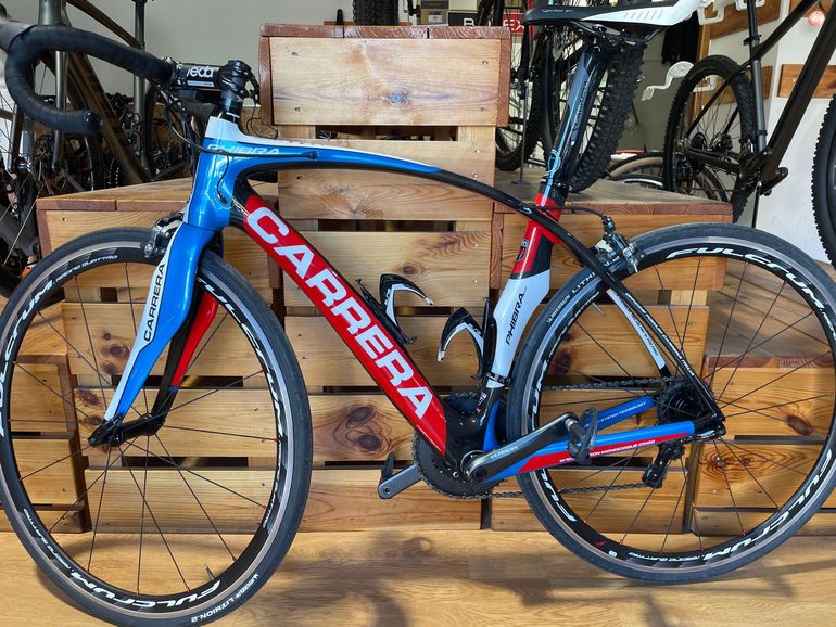 Used Carrera Carrera Custom Shimano Ultegra Di2 2014 Road & Gravel, Blau — image 2 of 14
