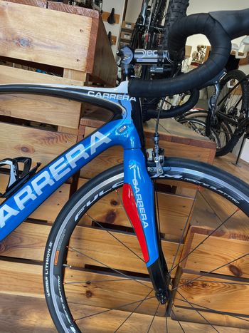 Used Carrera Carrera Custom Shimano Ultegra Di2 2014 Road & Gravel, Blau — image 6 of 14