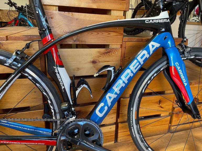 Used Carrera Carrera Custom Shimano Ultegra Di2 2014 Road & Gravel, Blau — image 5 of 14
