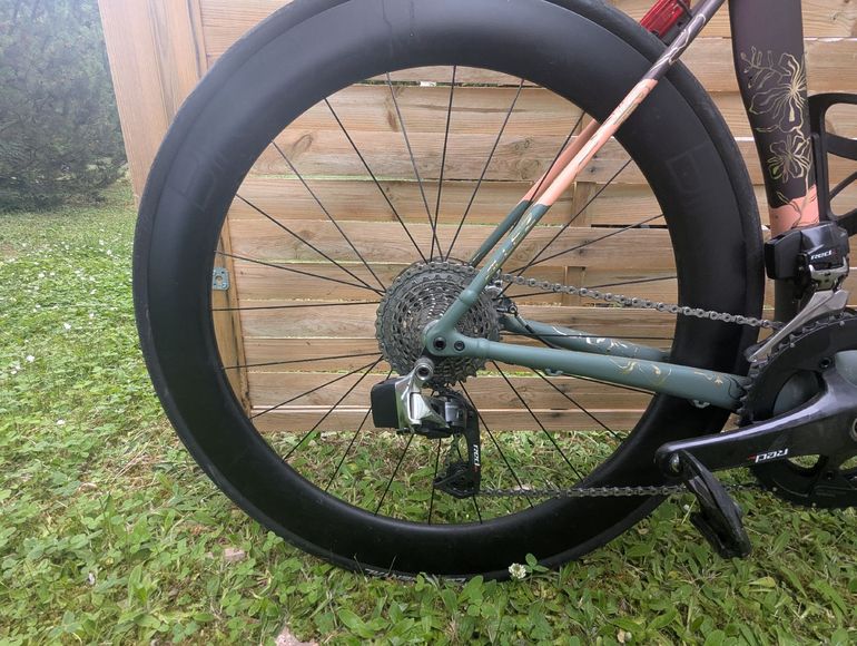 Used Specialized Specialized Custom SRAM Red eTap AXS 2021 Road & Gravel, Green — image 8 of 9