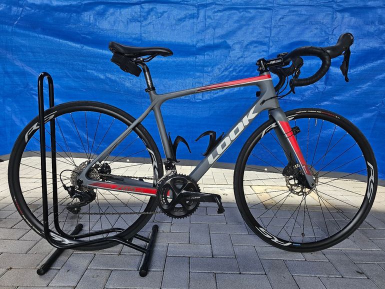 Used Look 765 OPTIMUM DISC BLACK GLOSSY 2023 2023 Road & Gravel, Grigio chiaro — image 29 of 32