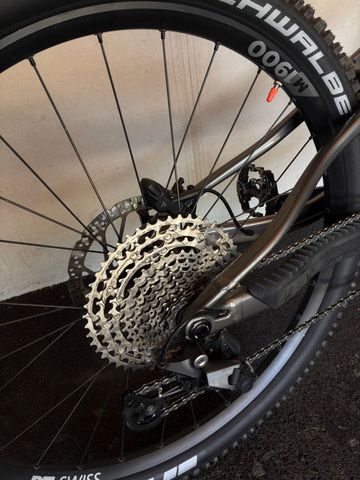 Gebrauchtes Merida ONE-SIXTY 500 2023 2023 Mountainbike, Hellgrau, 29, 27.5 — Bild 3 von 6
