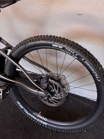 Gebrauchtes Merida ONE-SIXTY 500 2023 2023 Mountainbike, Hellgrau, 29, 27.5 — Bild 5 von 6