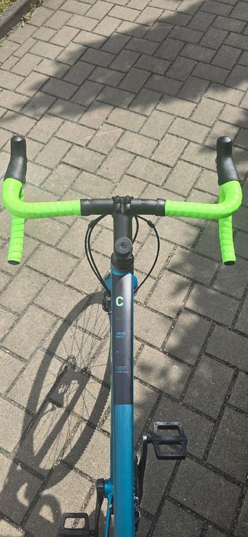 Used CUBE CROSS RACE 2023 2023 Road & Gravel, Blue — image 5 of 5