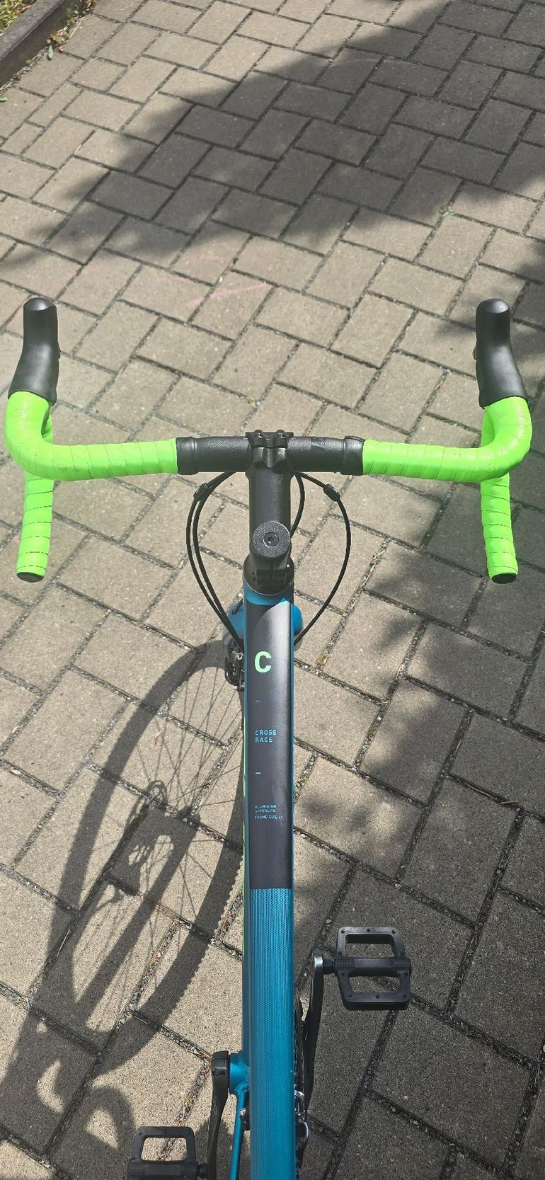 Used CUBE CROSS RACE 2023 2023 Road & Gravel, Blue — image 5 of 5