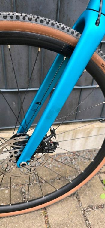 Used CUBE CROSS RACE 2023 2023 Road & Gravel, Blue — image 6 of 7
