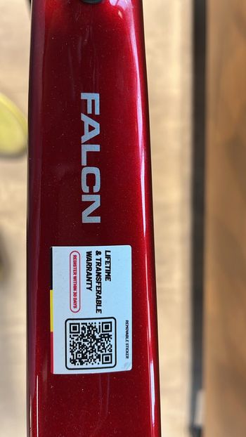 Used Ridley Falcn - Shimano Ultegra DI2 2x12sp 2026 2026 Road & Gravel — image 4 of 7