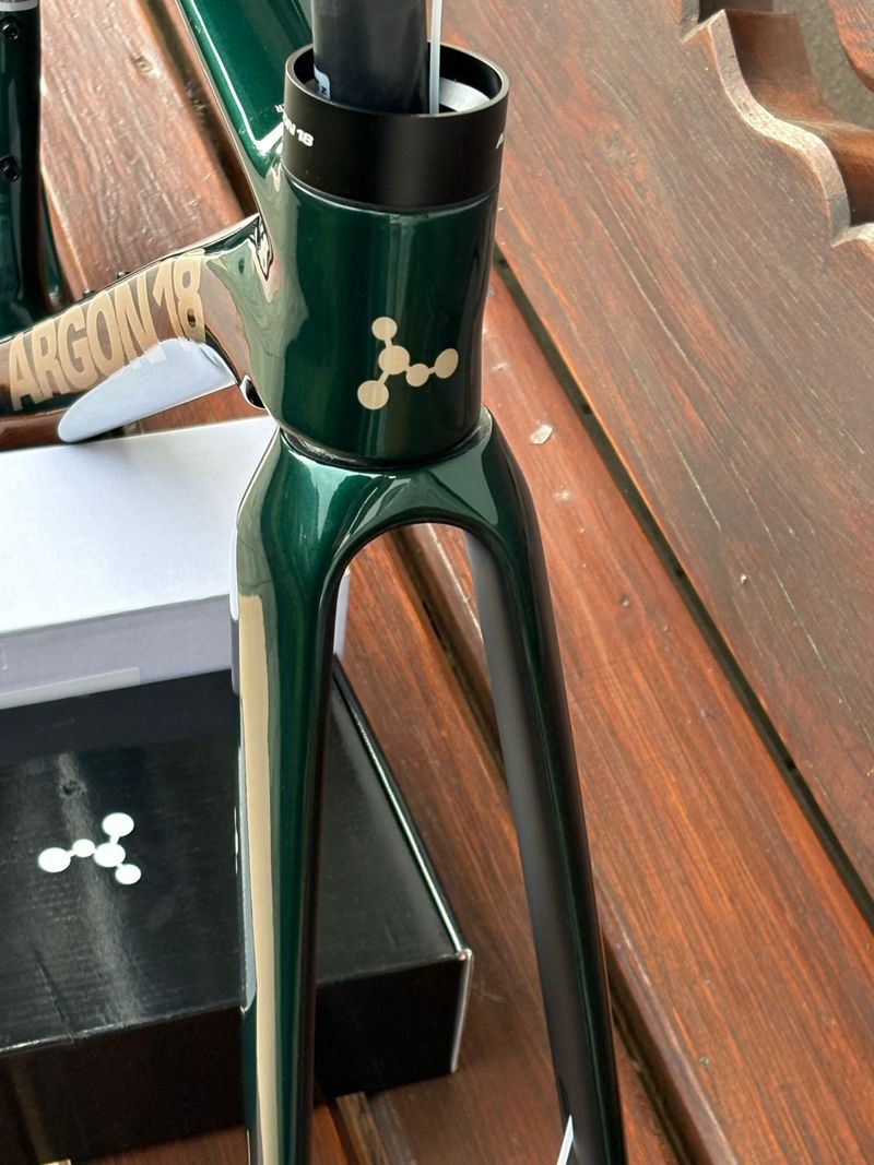 Gebrauchtes Argon 18 Sum racing green Custom Frameset 2025 Road & Gravel, Grün — Bild 7 von 15