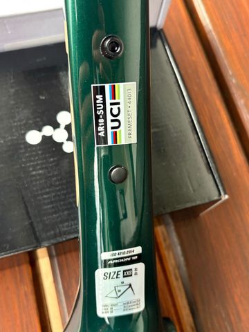 Gebrauchtes Argon 18 Sum racing green Custom Frameset 2025 Road & Gravel, Grün — Bild 15 von 15