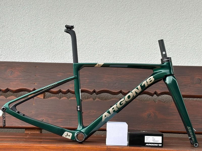 Gebrauchtes Argon 18 Sum racing green Custom Frameset 2025 Road & Gravel, Grün — Bild 1 von 15