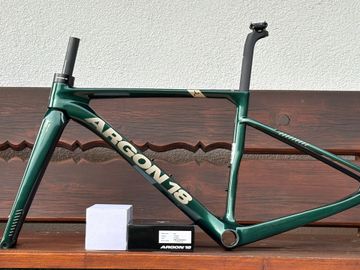 Gebrauchtes Argon 18 Sum racing green Custom Frameset 2025 Road & Gravel, Grün — Bild 9 von 15