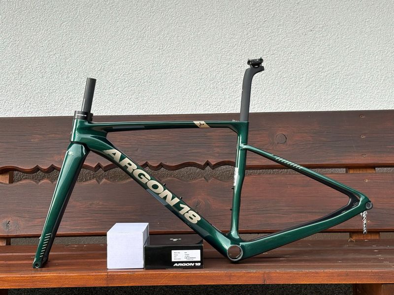 Gebrauchtes Argon 18 Sum racing green Custom Frameset 2025 Road & Gravel, Grün — Bild 10 von 15