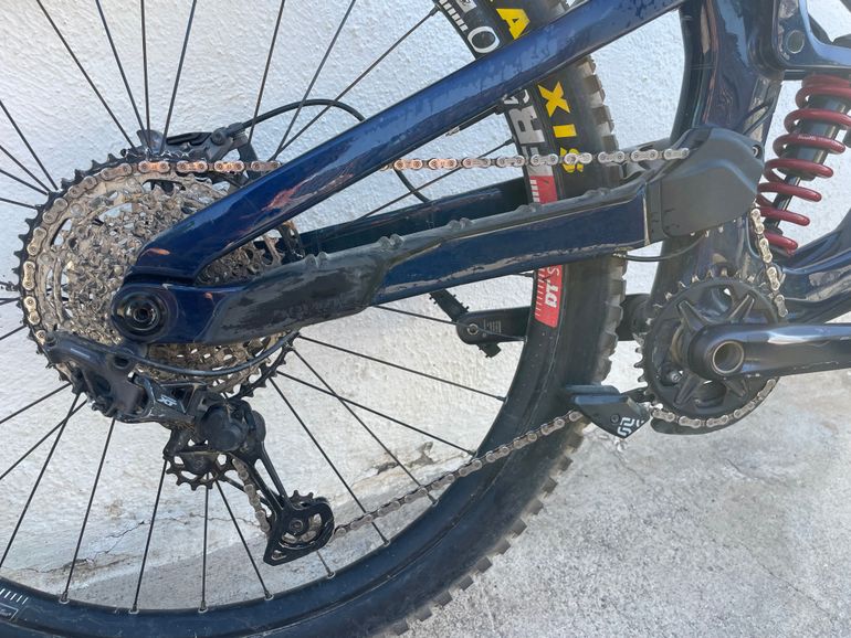 Used Devinci Spartan Carbon XT 12S LTD 2024 2024 Mountainbike, Blue, 29 — image 4 of 8