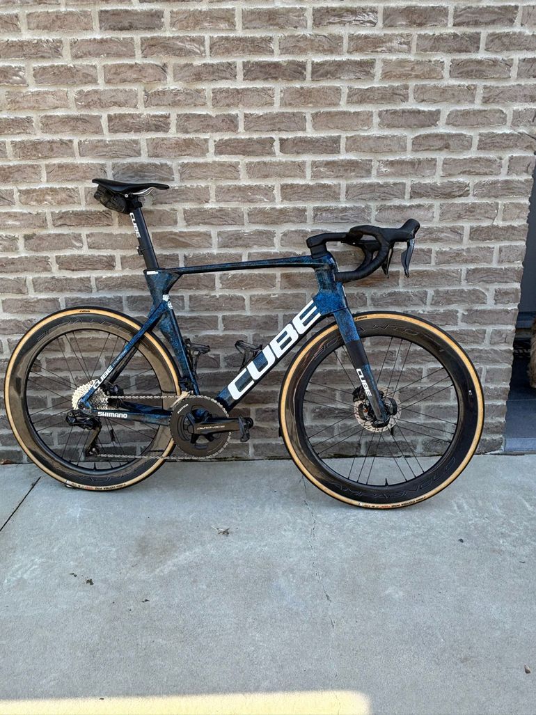 Used CUBE Litening Shimano Dura Ace Di2 2023 Road & Gravel, Blue — image 2 of 3