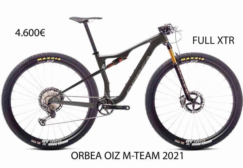 Used Orbea oiz Custom Shimano Deore XT 2022 Mountainbike, Black — image 5 of 8