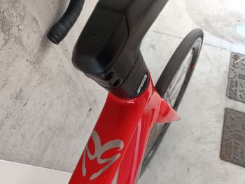 Used NO NAME NO NAME Custom Shimano Dura Ace Di2 2022 Road & Gravel, Red — image 3 of 8