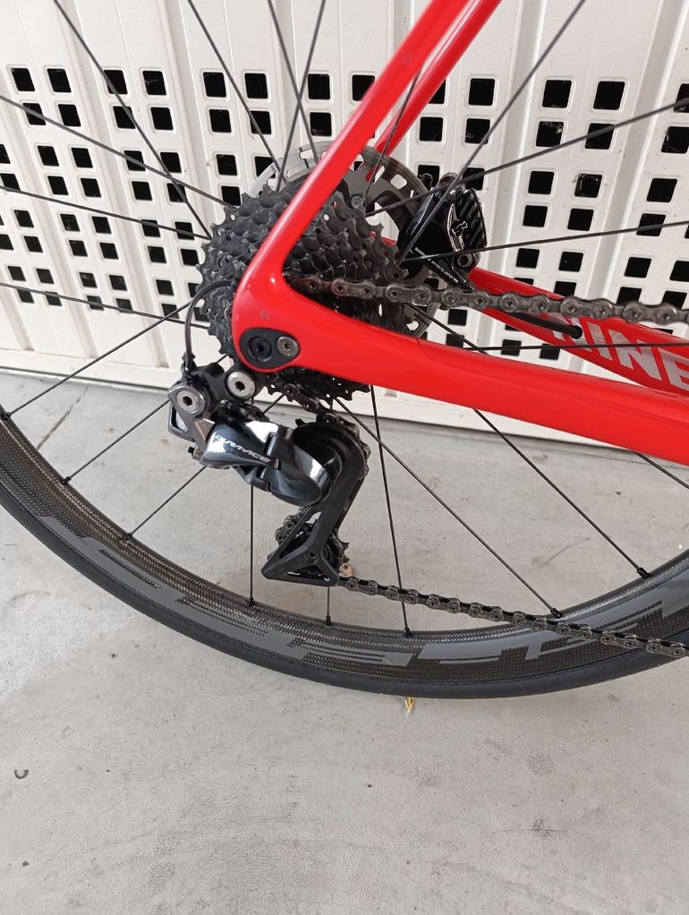 Used NO NAME NO NAME Custom Shimano Dura Ace Di2 2022 Road & Gravel, Red — image 6 of 8