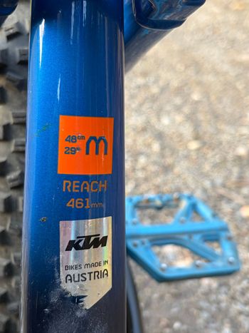 Used KTM Prowler 292 2020 2020 Mountainbike, Blue, 29 — image 6 of 9