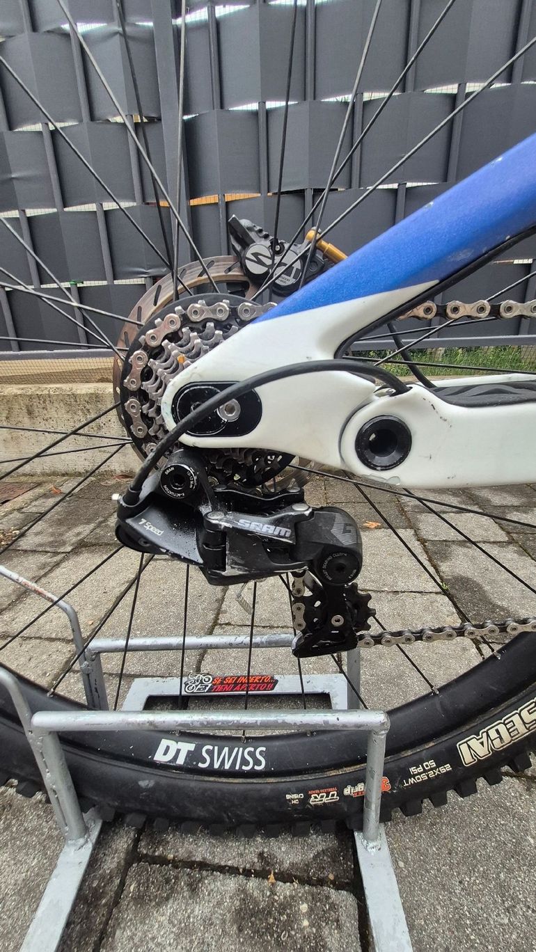Used Scott Gambler 900 Tuned 2021 2021 Mountainbike, Bianco — image 7 of 15