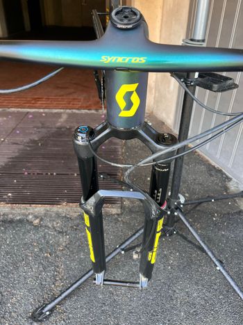Used Scott Spark RC World Cup 2022 Frameset 2022 Mountainbike, Green, 29 — image 3 of 4