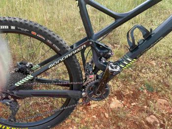 Used Mondraker Foxy Carbon R 2015 Mountainbike, Schwarz — image 7 of 9