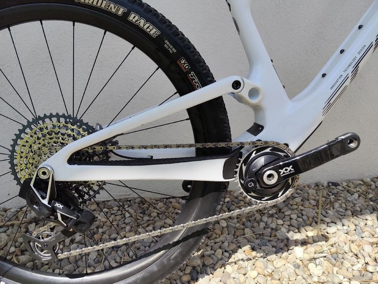 Used Scott Spark SRAM XX SL Eagle AXS (T-Type) 2023 Mountainbike, White — image 3 of 8