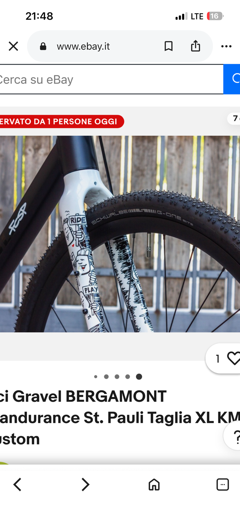 Used Bergamont Grandurance St. Pauli 2025 2025 Road & Gravel, White — image 3 of 4