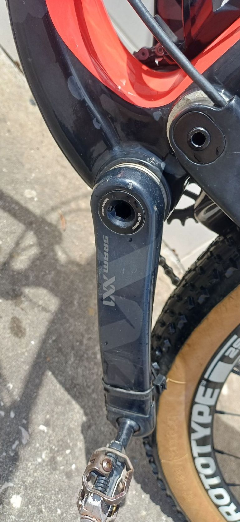 Used LinkConnection LinkConnection Custom SRAM XX1 Eagle 2023 Mountainbike, Rosso — image 8 of 12