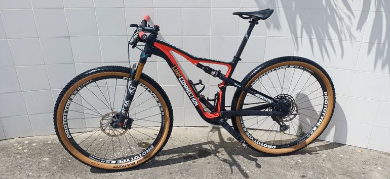 Used LinkConnection LinkConnection Custom SRAM XX1 Eagle 2023 Mountainbike, Rosso — image 2 of 12