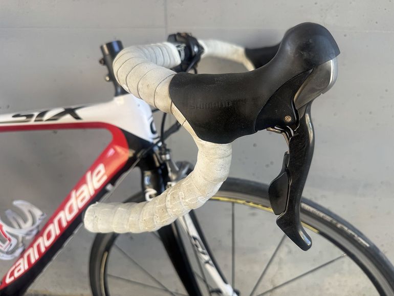 Used Cannondale SIX Carbon Ultegra Compact 2010 Road & Gravel, Rojo — image 5 of 9
