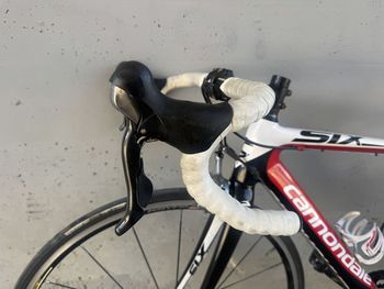 Used Cannondale SIX Carbon Ultegra Compact 2010 Road & Gravel, Rojo — image 8 of 9