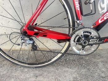 Used Cannondale SIX Carbon Ultegra Compact 2010 Road & Gravel, Rojo — image 3 of 9