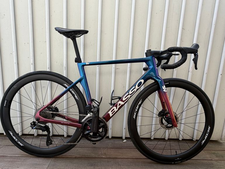Used Basso SV Shimano Di2 2025 2025 Road & Gravel, Purple — image 1 of 11