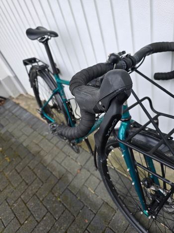 Used Genesis Croix De Fer 40 2025 2025 Road & Gravel, Green — image 8 of 16