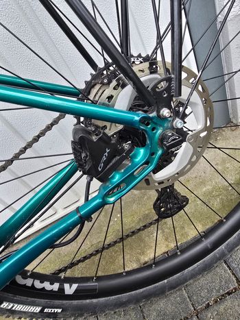Used Genesis Croix De Fer 40 2025 2025 Road & Gravel, Green — image 7 of 16