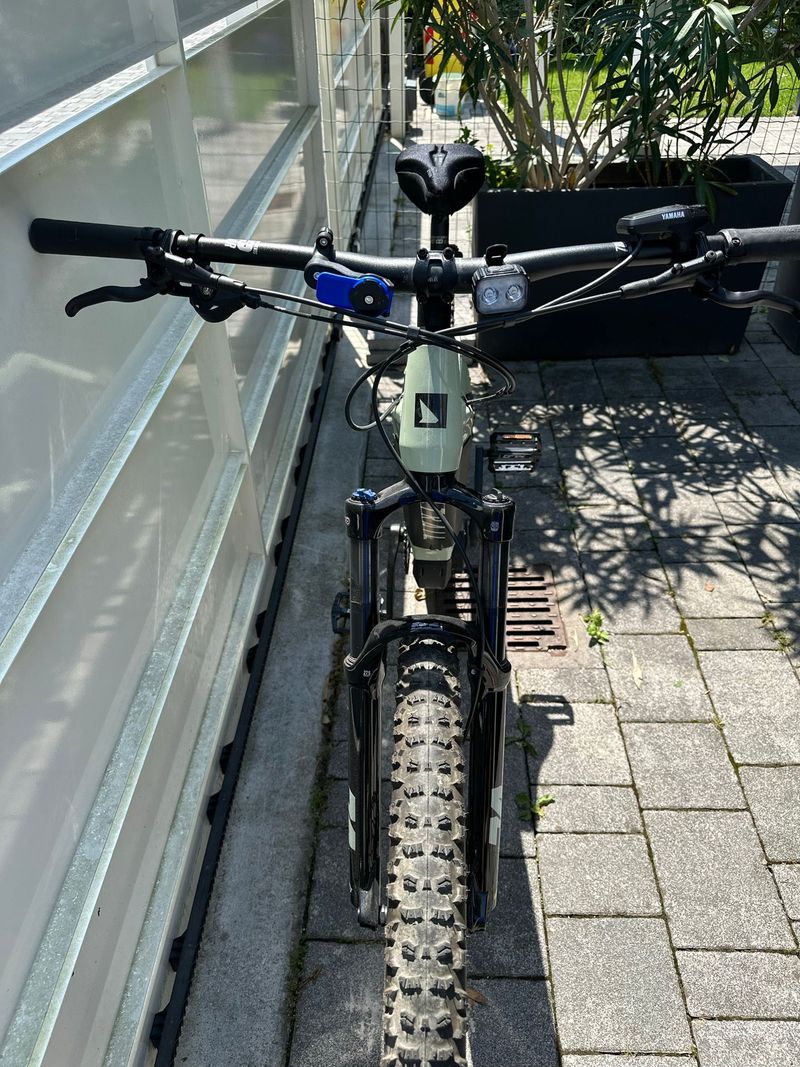 Gebrauchtes Haibike AllTrail 4 27.5 2022 2022 Mountainbike, Grün, 27.5 — Bild 11 von 12
