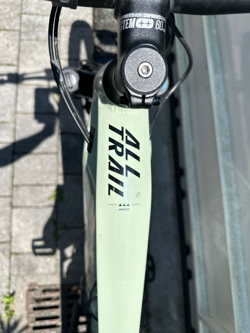 Gebrauchtes Haibike AllTrail 4 27.5 2022 2022 Mountainbike, Grün, 27.5 — Bild 12 von 12