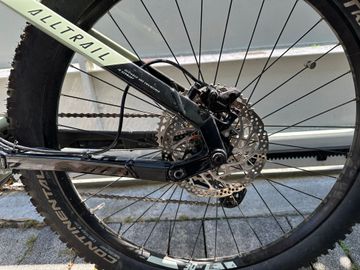 Gebrauchtes Haibike AllTrail 4 27.5 2022 2022 Mountainbike, Grün, 27.5 — Bild 4 von 12