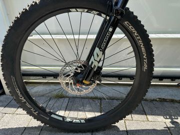 Gebrauchtes Haibike AllTrail 4 27.5 2022 2022 Mountainbike, Grün, 27.5 — Bild 3 von 12