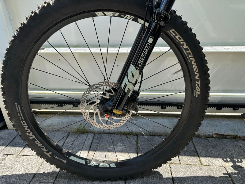 Gebrauchtes Haibike AllTrail 4 27.5 2022 2022 Mountainbike, Grün, 27.5 — Bild 3 von 12