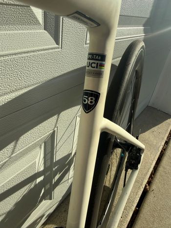 Used Specialized S-Works Tarmac SL8 - Shimano Dura-Ace Di2 2024 2024 Road & Gravel, White — image 5 of 6