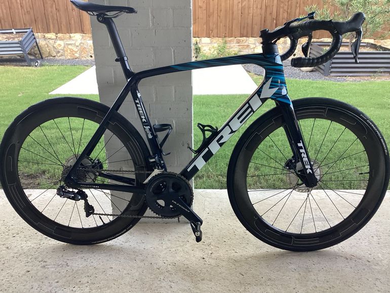 Used Trek Émonda SLR 7 2024 2024 Road & Gravel, Blue — image 1 of 6