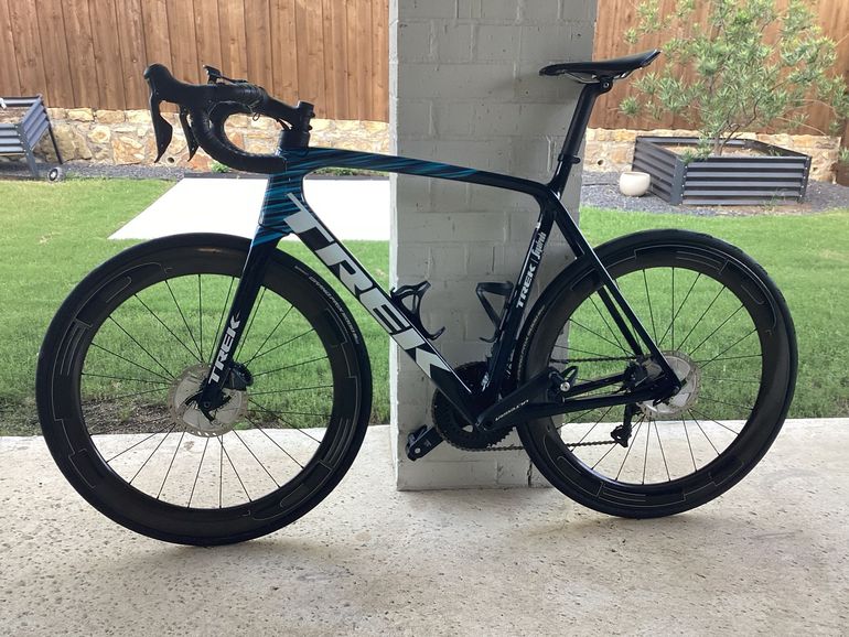 Used Trek Émonda SLR 7 2024 2024 Road & Gravel, Blue — image 2 of 6