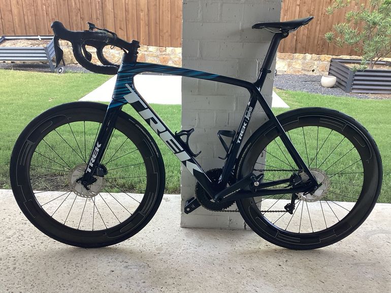 Used Trek Émonda SLR 7 2024 2024 Road & Gravel, Blue — image 6 of 6