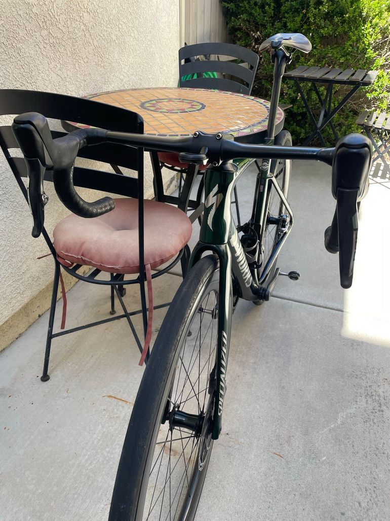 Used Specialized S-Works Tarmac SL7 - SRAM Red eTap AXS 2022 2022 Road & Gravel, Green — image 4 of 4