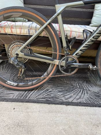 Used Canyon Grail CF SLX 8 AXS 2024 2024 Road & Gravel, Light Gray — image 3 of 4